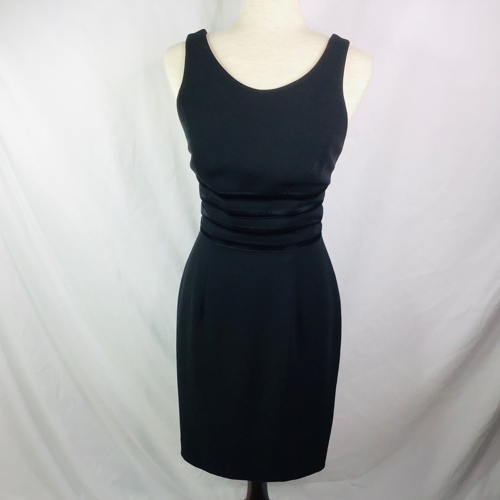 Andrea Polizzi Rex Lester Dress Size 2 Mini Black Strappy Party Saks Fifth Ave
